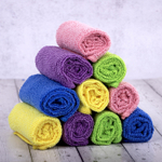 Салфетка из МИКРОФИБРЫ 30х30см комплект 10 шт. MULTI COLOUR ECONOMY 180 г/м2 LAIMA HOME (2 штуки в упаковке)