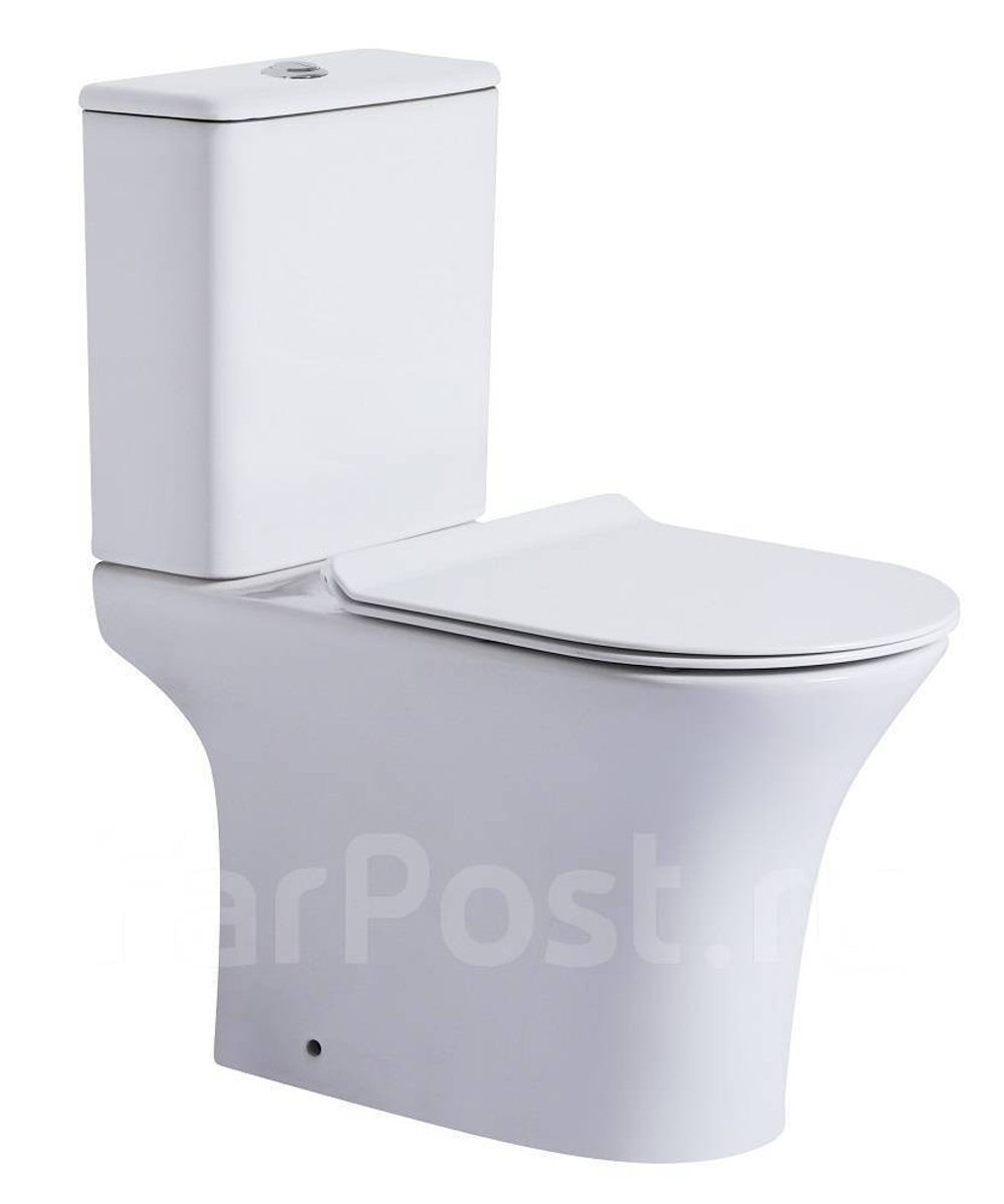 Унитаз-компакт Piano Ceramic PC-221 безободковый, дюропласт, микролифт