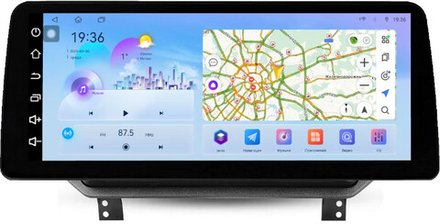 Магнитола Mitsubishi Outlander 4 2021+ (без штатного 360) - FarCar монитор 12.3" 2K QLED на Android 14, TS10, CarPlay, 4G SIM-слот