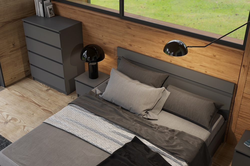 Комод Челси 800 (4 ящика), Графит