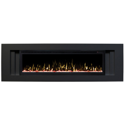 Электрокамин RealFlame Stockholm 60 BLM черный с очагом Saphir 60