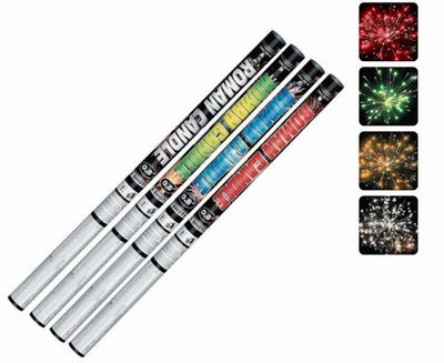 Римская свеча "Roman Candle" GWL-0010 8 залпов * 0.8"