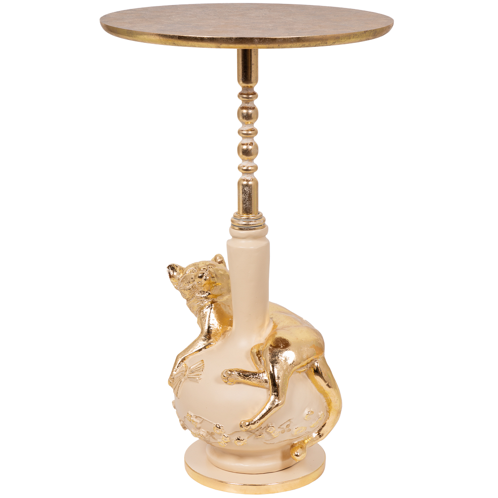 Столик декоративный Кошка Агнесса Айвори