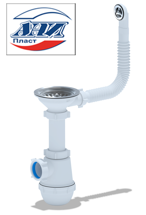 АНИ ГРОТ  А0142S Сифон 3 1/2 х 40 с гиб пер КРУ (10/1шт)