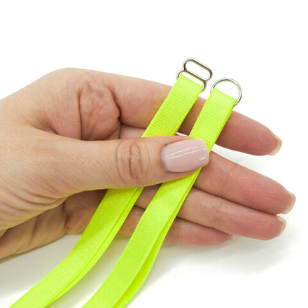 Резинка бретелечная ЛИМОННЫЙ НЕОН, 10мм