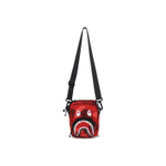 A Bathing Ape Bathing Ape Shark Head Camo Messenger Bag