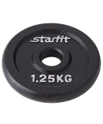 Диск чугунный BB-204 d=26 мм, черный, 1,25 кг