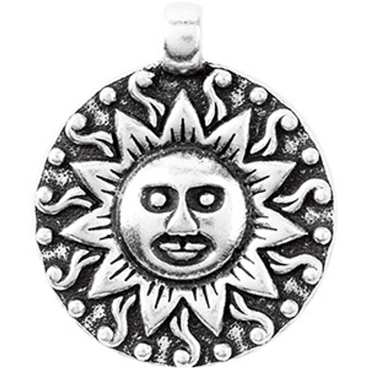 Амулет (Totem) № 21 Счастливое Солнце, английское олово