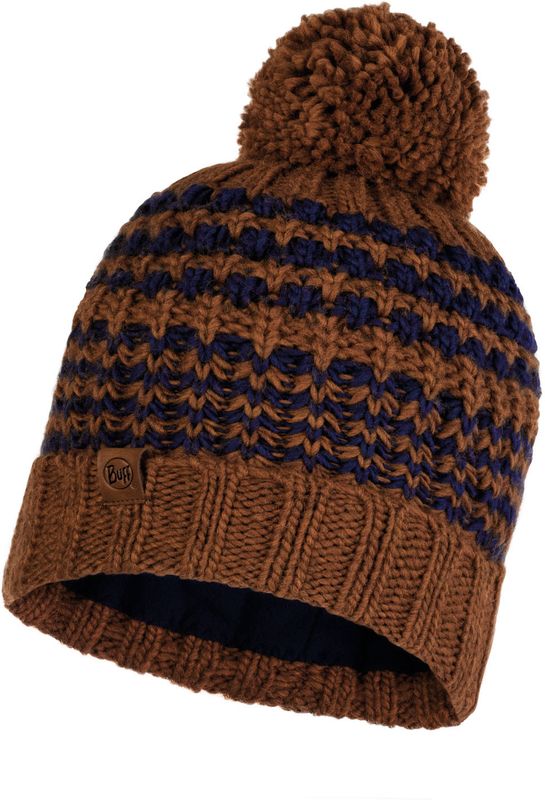 Шапка вязаная с флисом Buff Hat Knitted Polar Kostik Camel Фото 1