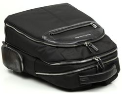 Рюкзак Piquadro Link черный кожа и ткань (CA1813LK/N)