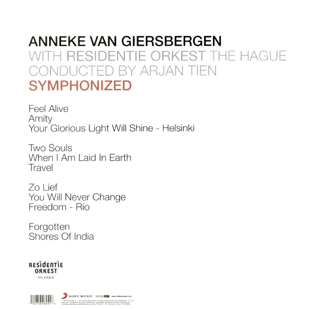Anneke Van Giersbergen / Symphonized (2LP+CD)