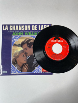 Винтажная виниловая пластинка LP John William La Chanson De Lara (France 1966) 7 дюймов