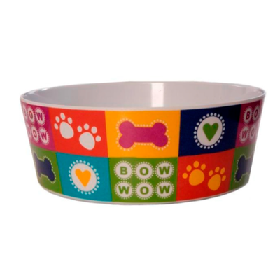 Tarhong миска для животных "color block", разноцветная, 17x5.9/950мл