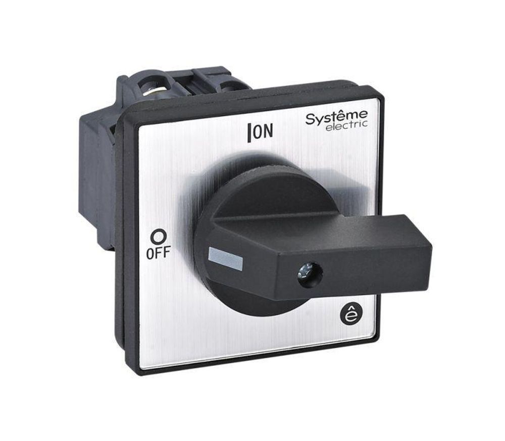 Выключатель-разъединитель 3п 20А IP20 с черн. рукоят. на дверцу 4 винтами SE MSD20320B Выключатель-разъединитель 3п 20А IP20 с черн. рукоят. на дверцу 4 винтами SE MSD20320B