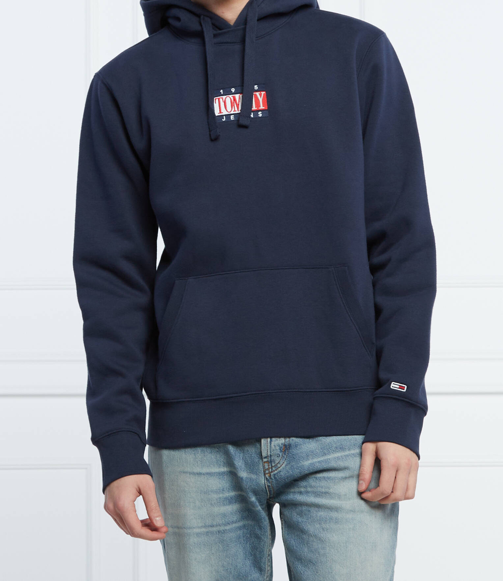 Худи Tommy Jeans - темно-синий(DM0DM12372)