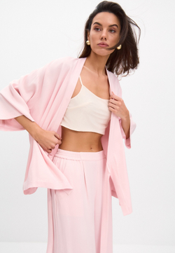 Брюки розовые