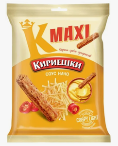 СУХАРИКИ КИРИЕШКИ МАКСИ НАЧО 60ГР