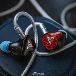 Наушники проводные Hisenior Cano Cristalles, без микрофона, внутриканальные, 4.4 мм, 3.5 мм, 2.5 мм