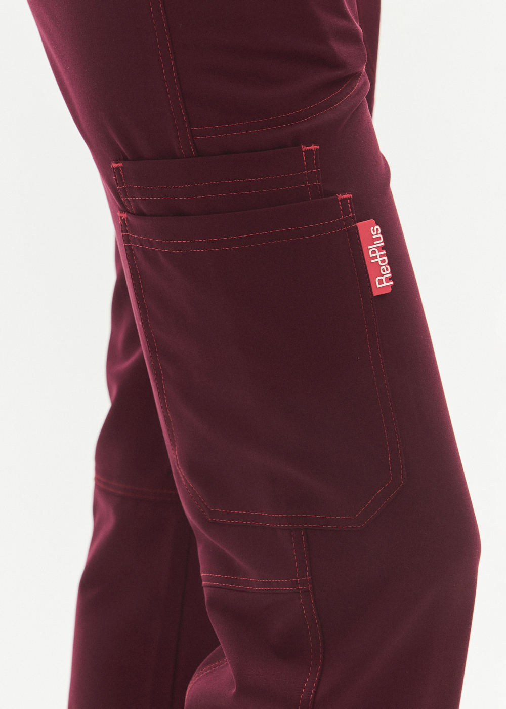 Брюки медицинские женские Лаконико, бордо