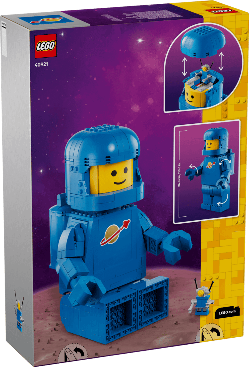 Конструктор LEGO Minifigures 40921 Up-Scaled Blue Astronaut Minifigure