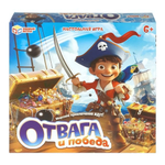 Игра-ходилка квадрат "Отвага и Победа" 40 карточек 4630395057615 (Умные игры)