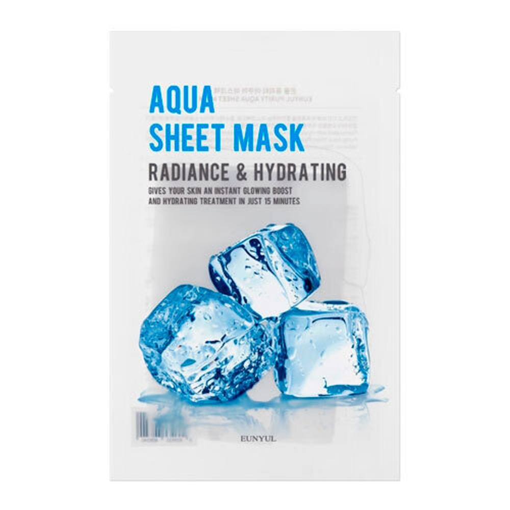 Тканевая маска с гиалуроновой кислотой EUNYUL Purity Aqua Sheet Mask