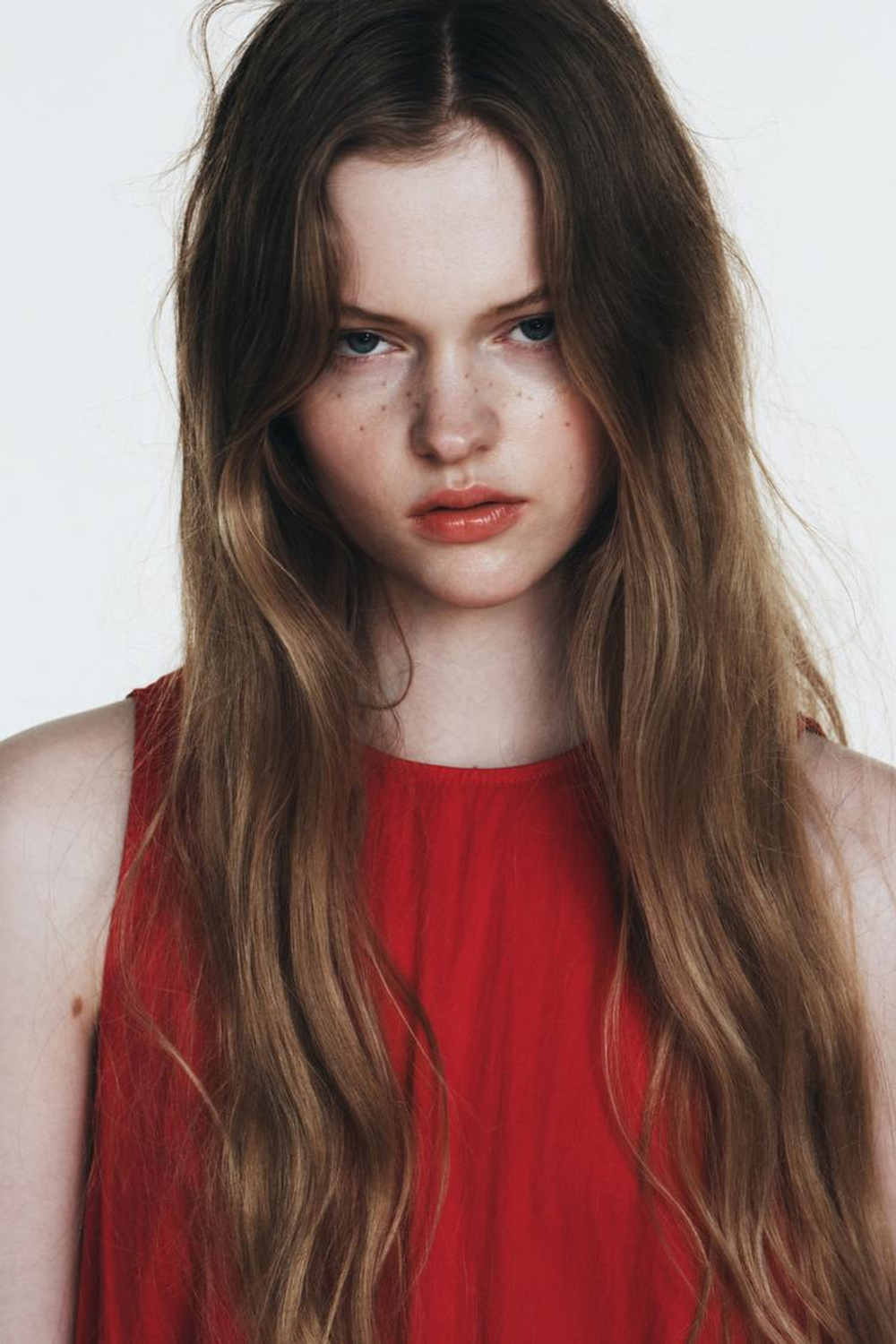 ZARA ПЛАТЬЕ МИДИ ИЗ НЕЙЛОНА С ЗАВЯЗКАМИ, КРАСНЫЙ