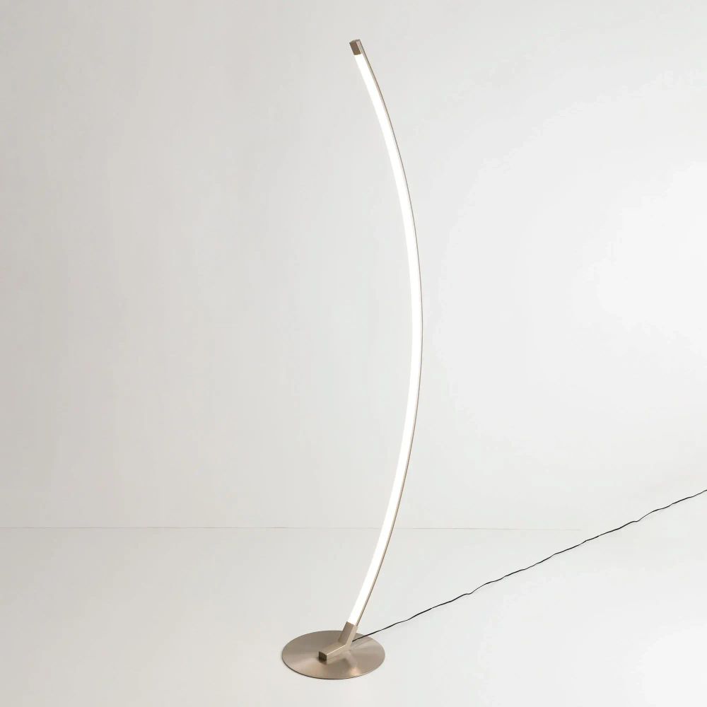 Citilux Руди CL804031 LED Торшер с диммером Матовый Хром