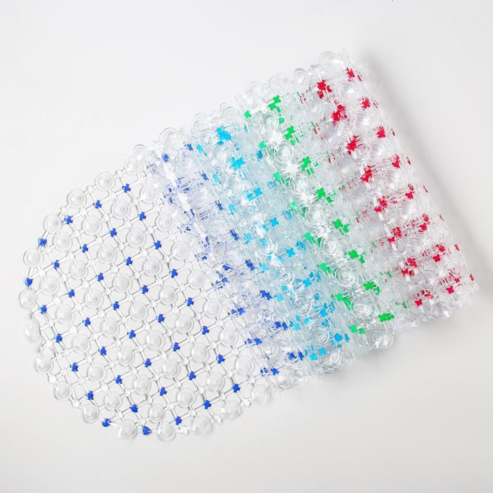 142616 Коврик для ванны «Крапинка», 35×60 см, цвет МИКС