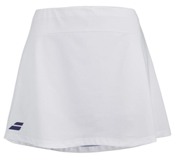 Детская теннисная юбка Babolat Play Skirt Girl - white/white