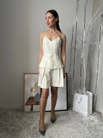 Новый топ Tortue Etolie из шерсти с шелком, s