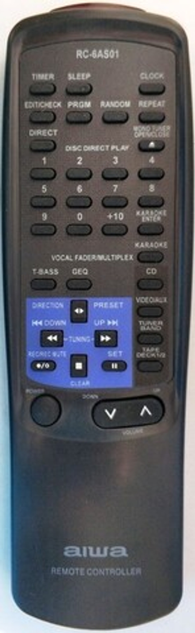 Пульт ДУ для AIWA RC-6AS01 (RC-TN999)