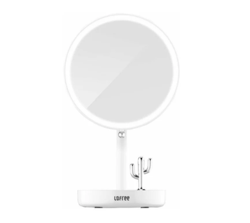 Зеркало косметическое настольное Xiaomi Lofree LED Beauty Mirror с подсветкой White (ME502)