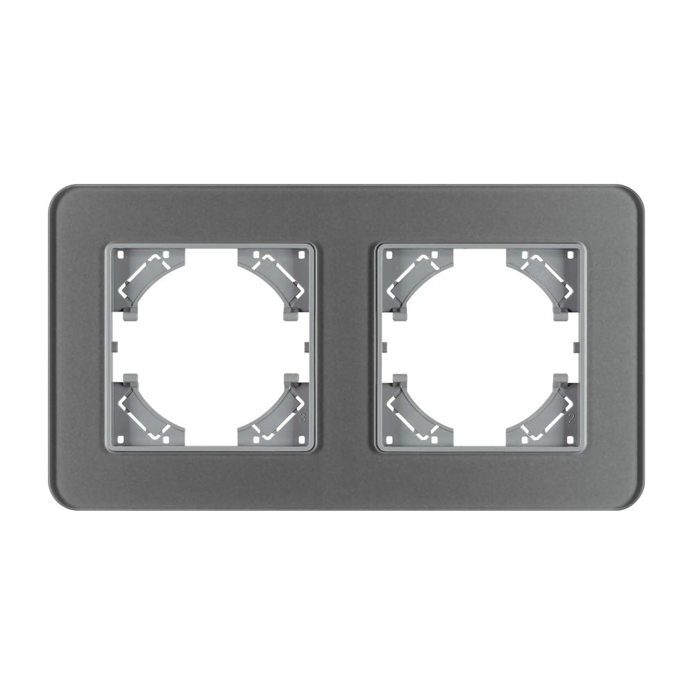 Рамка стеклянная FRM-OMALI-SFGS-2-GR (Arlight, -) 049710