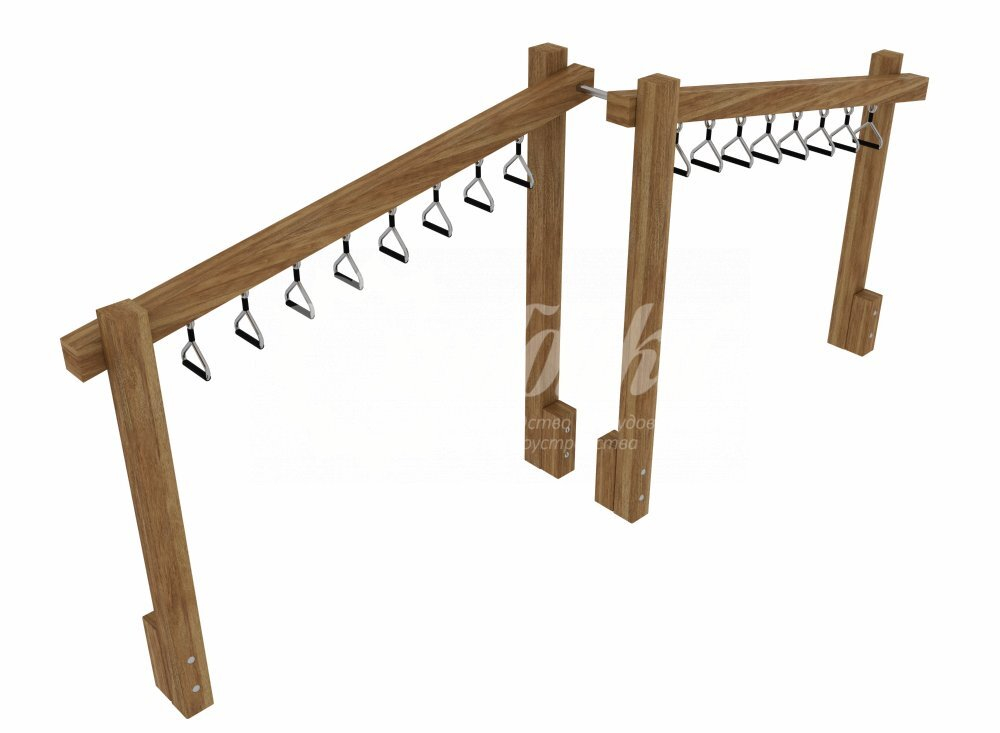 Гимнастический рукоход WOOD&SPORT «Ксанти»