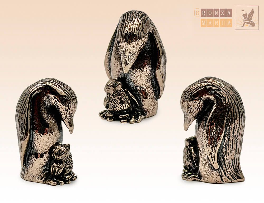 фигурка Пингвин с птенцом