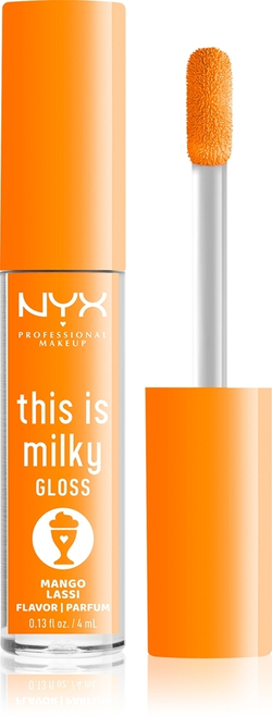 NYX Professional Makeup This is Milky Gloss Milkshakes - Увлажняющий парфюмированный блеск для губ, 4 ml