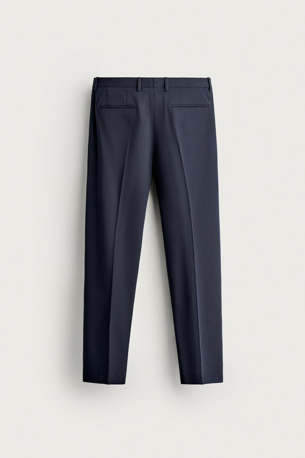 ZARA КОСТЮМНЫЕ БРЮКИ COMFORT, МОРСКОЙ СИНИЙ