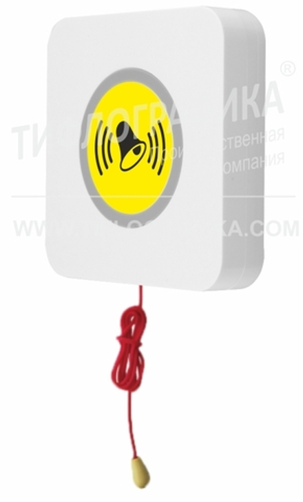 Тактильно-сенсорная кнопка вызова для инвалидов BL-86-1-S со шнурком