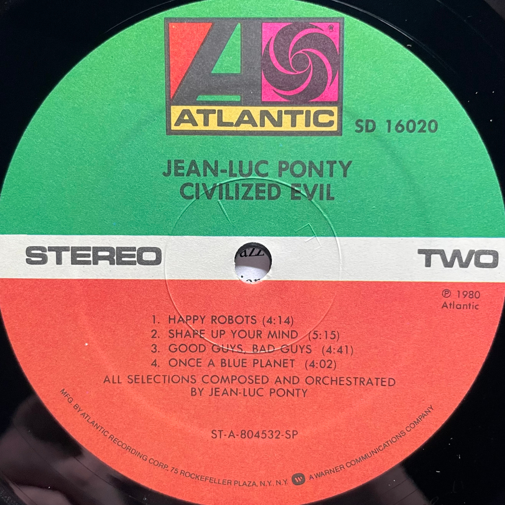Jean-Luc Ponty – Civilized Evil (США 1980г.)