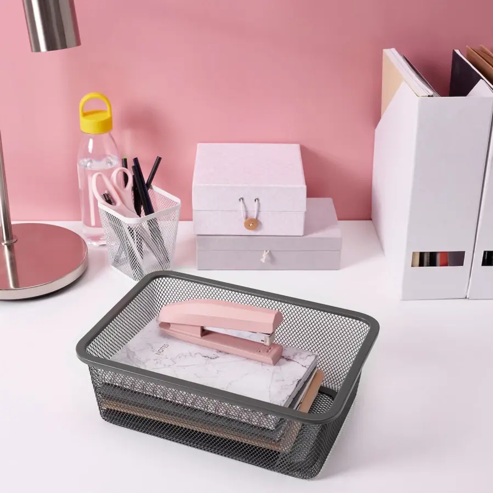 Стеллаж настенный - IKEA TROFAST, 99х21х30 см, белый/серый, ТРУФАСТ ИКЕА