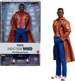 Кукла Barbie The Fifteenth Doctor Barbie Doll Доктор Кто, HRM36