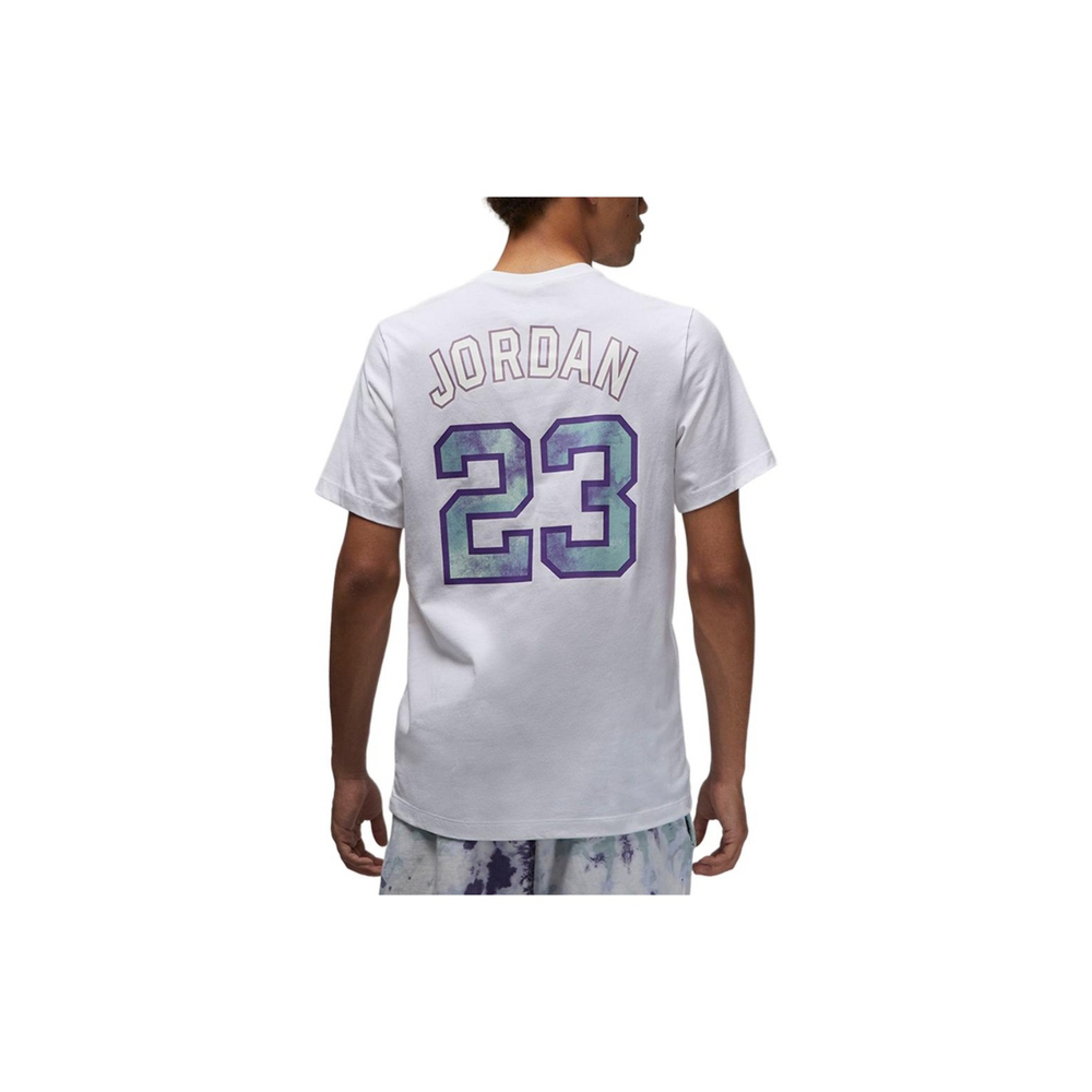 Футболка Jordan 23, бел.-фиол.