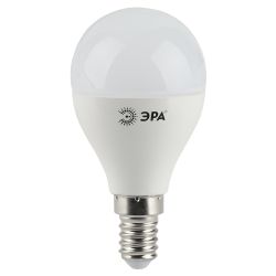 Лампочка светодиодная ЭРА STD LED P45-9W-827-E14 E14 / Е14 9Вт шар теплый белый свет