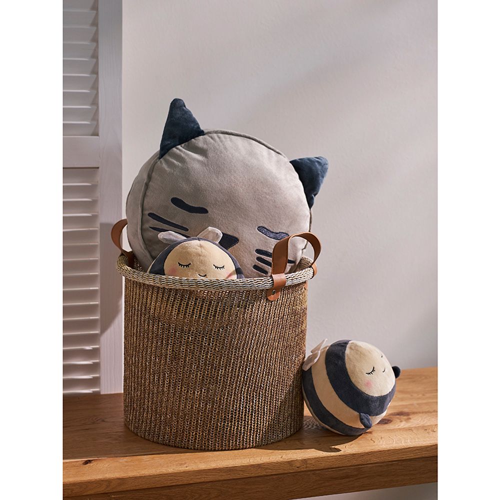 Корзина для хранения Sustainable collection, Ø32х28 см, бежевая