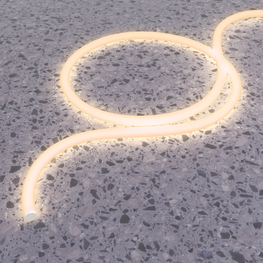 Гибкий неон 24В 14,4Вт/м 2700К IP65 Maytoni NEMO D25 20300, 5м