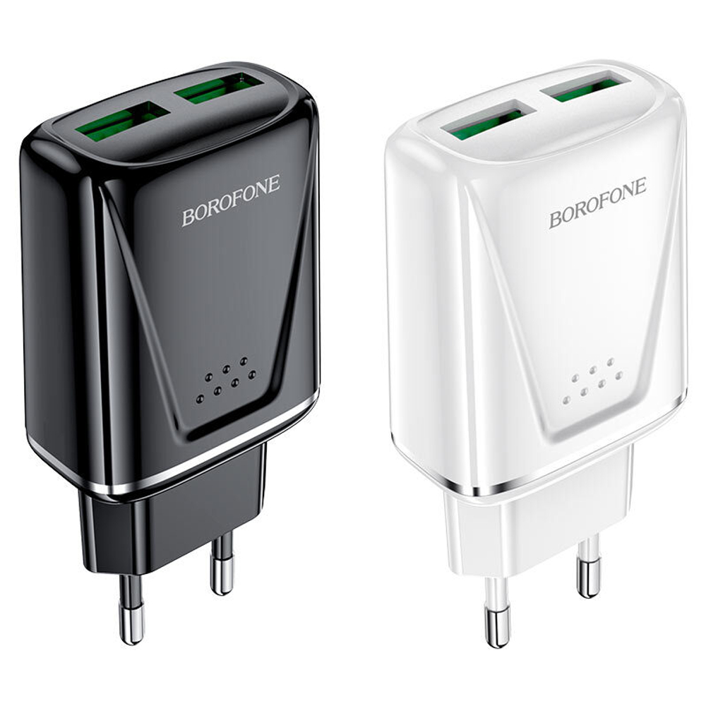 Зарядное ус-во USB QC3.0 Borofone BA54A (2USB/18W)