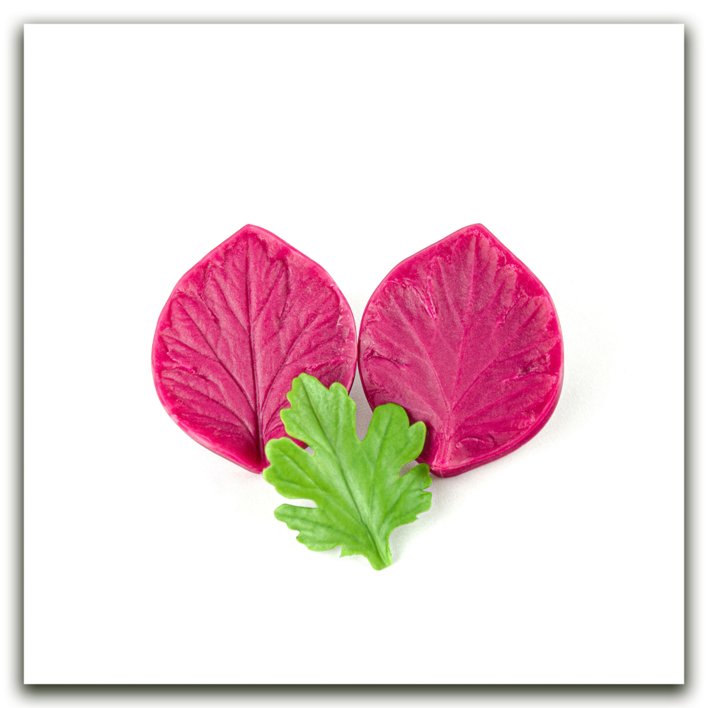 Листья хризантемы. Набор 1