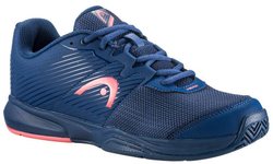 Женские Кроссовки теннисные Head Revolt Court Women - dark blue/coral