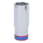 KING TONY (423524M) Головка торцевая глубокая шестигранная 1/2", 24 мм